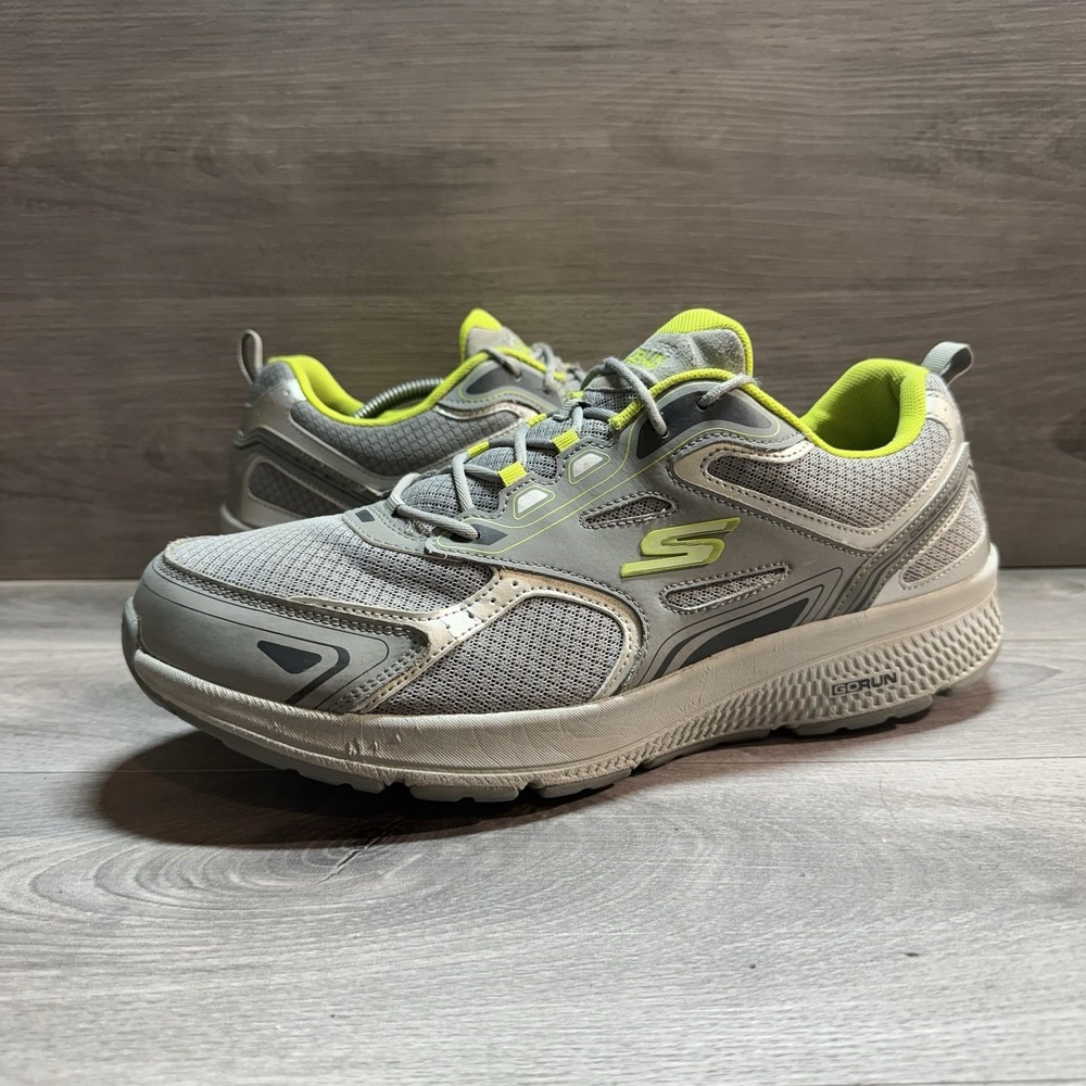 Skechers Go Run Mens Running Shoes Consistent Performance Running Walking Sz 14